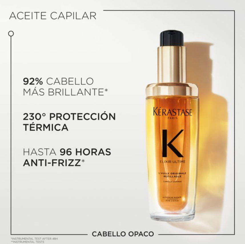 ELIXIR ULTIME ACEITE CAPILAR REFILL